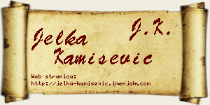 Jelka Kamišević vizit kartica